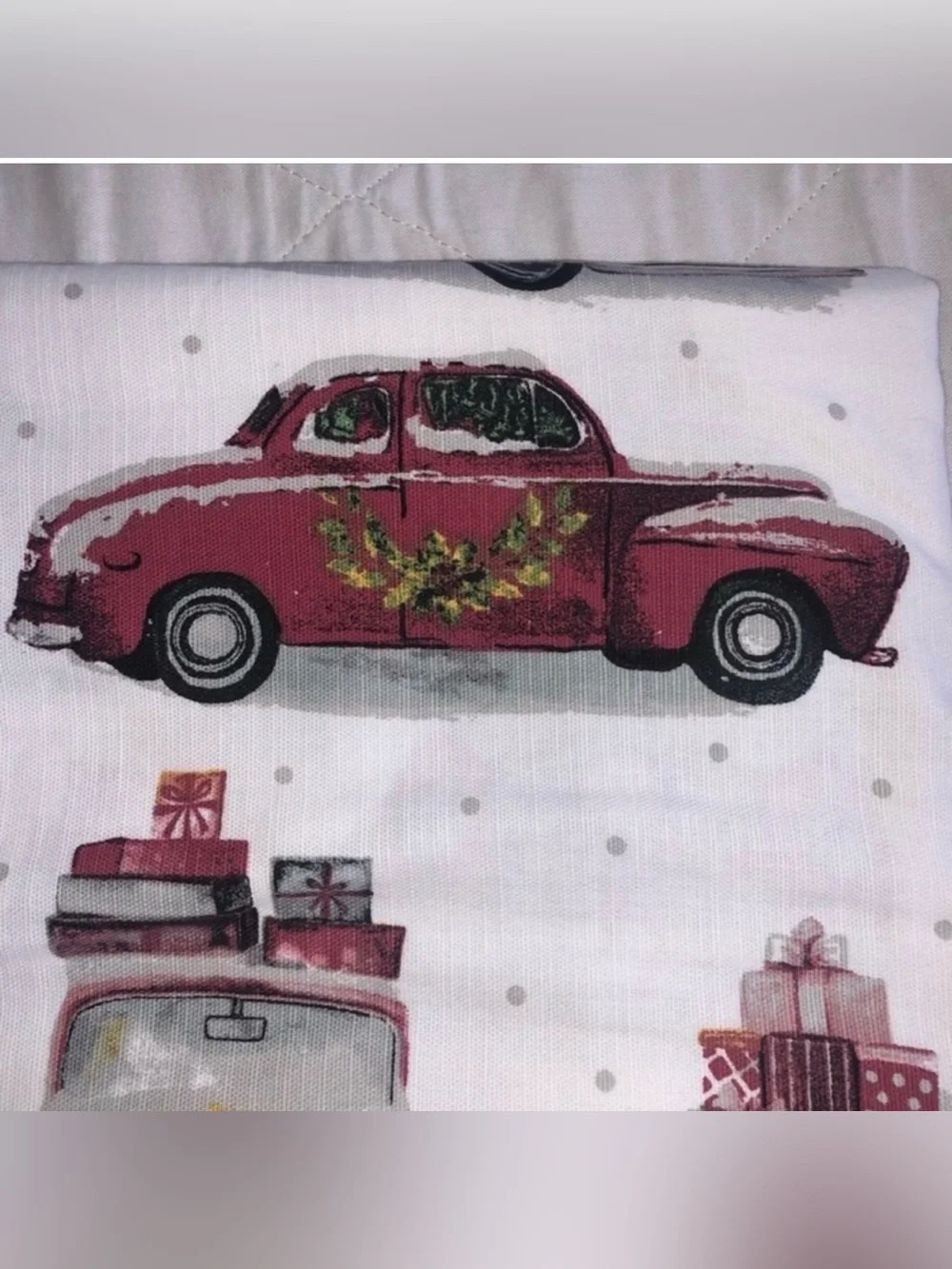 Envogue Christmas Shower Curtain NWT